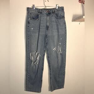 & denim 90’s baggy‎ jeans distressed pants boyfriend loose